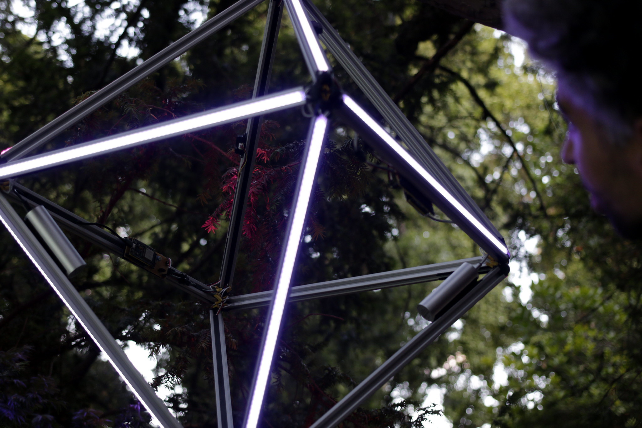 diamond, interactive, light, installation, lighting, leds, willpower, studios