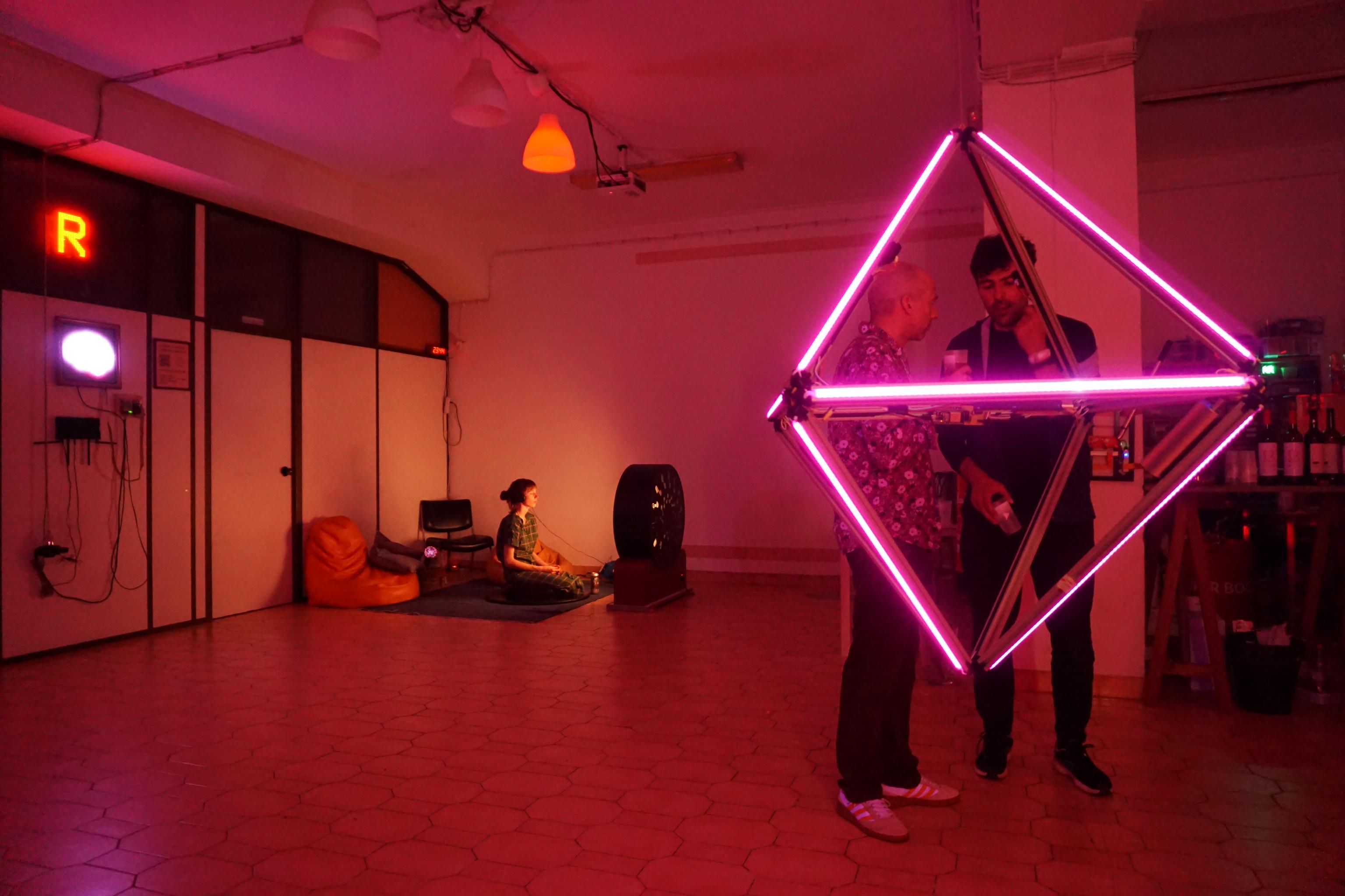 diamond, interactive, light, installation, lighting, leds, willpower, studios