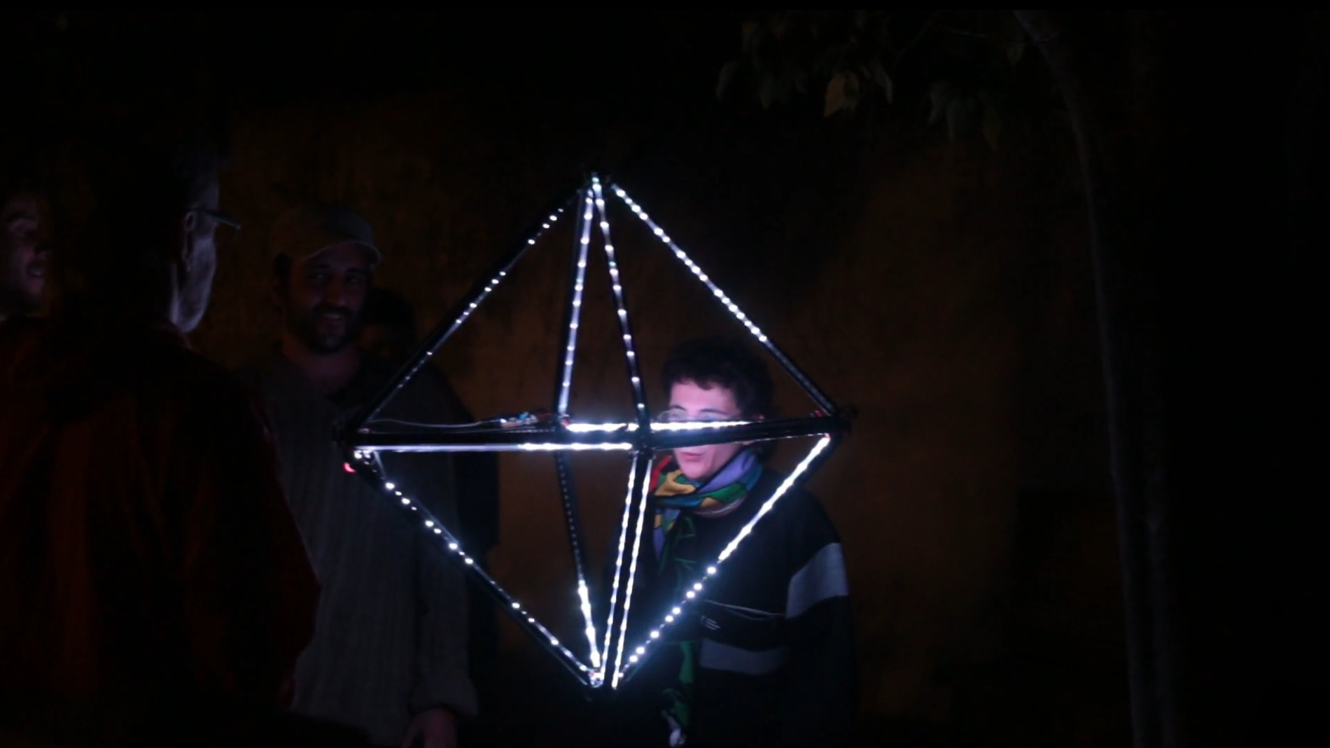 diamond, interactive, light, installation, lighting, leds, willpower, studios