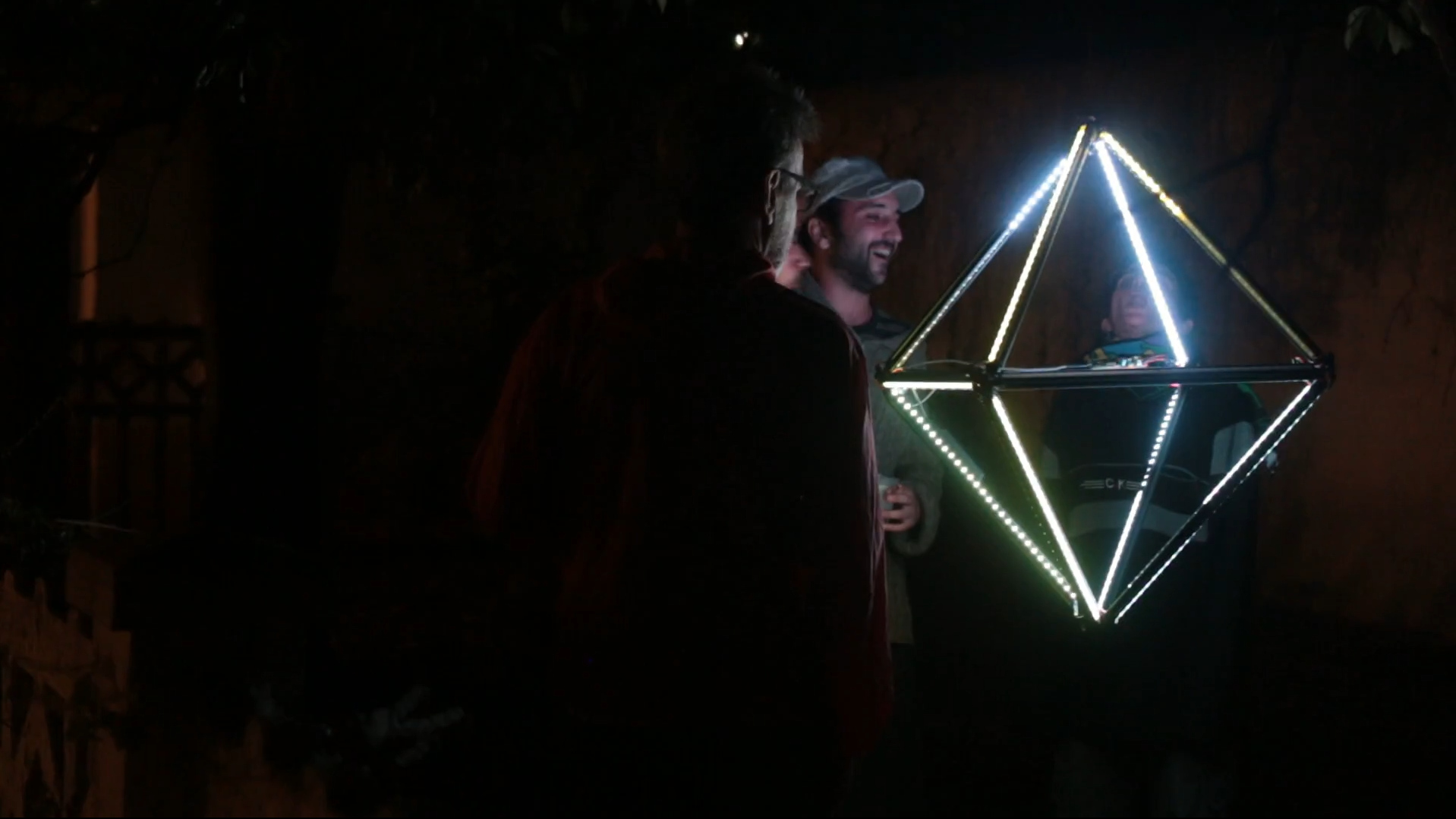 diamond, interactive, light, installation, lighting, leds, willpower, studios
