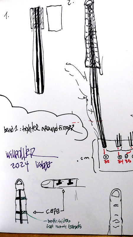willpower studios arduino esp32 finger bend sensors etextiles 