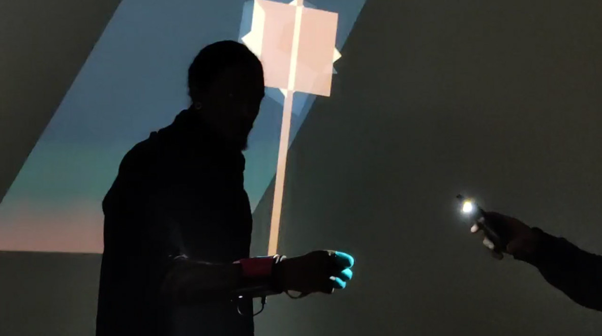 willpower studios 3-fingers wearable music tech instrument audiovisual arduino esp32 finger bend sensors etextiles 