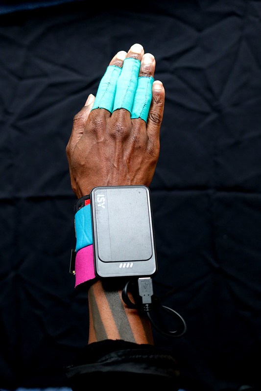 willpower studios 3-fingers wearable music tech instrument audiovisual arduino esp32 finger bend sensors etextiles 
