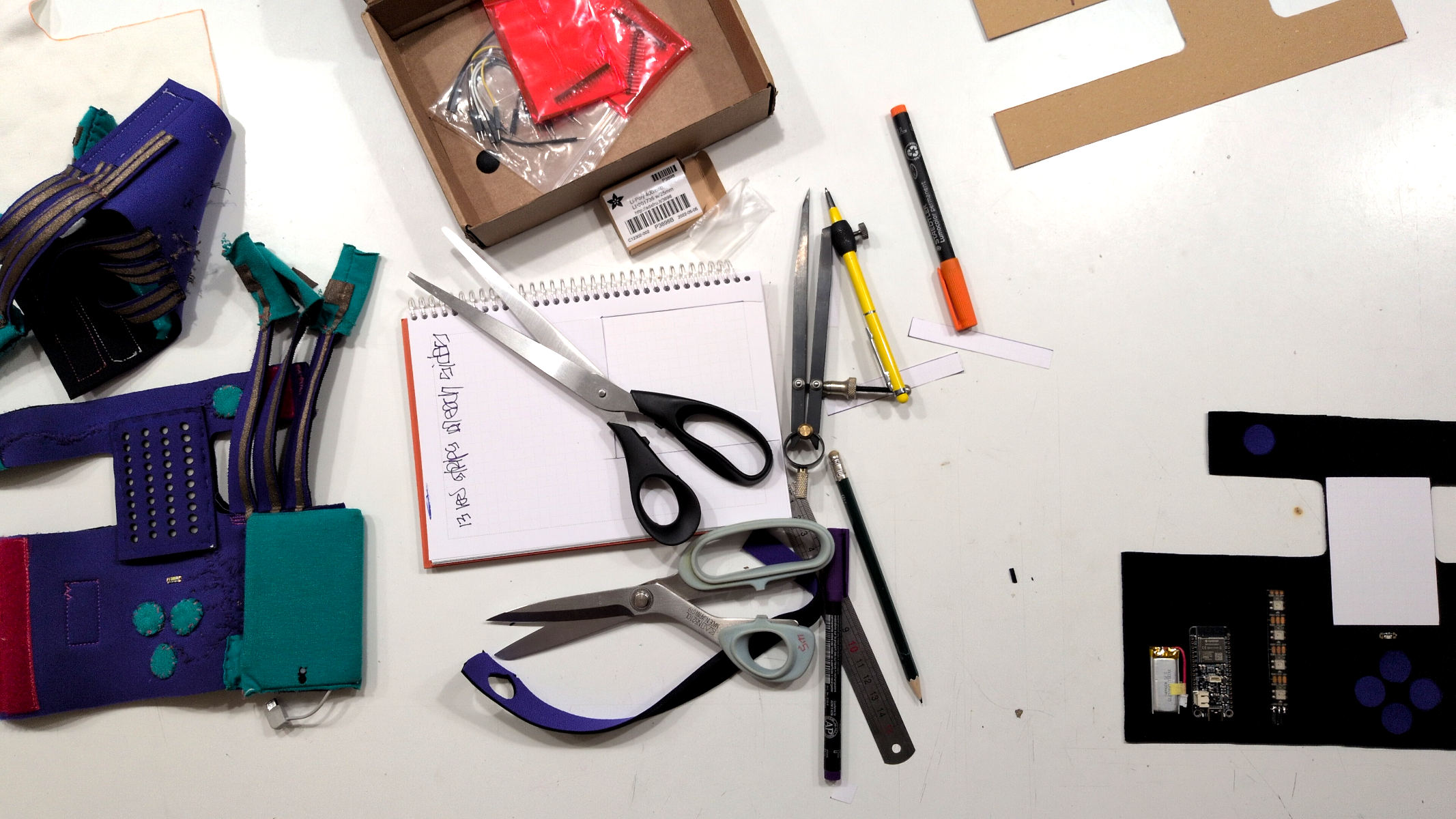 process, diy, how-to, wearable, instrument, music tech, controllers, etextiles, diy, breadboard, arduino, tech, technology, electronics