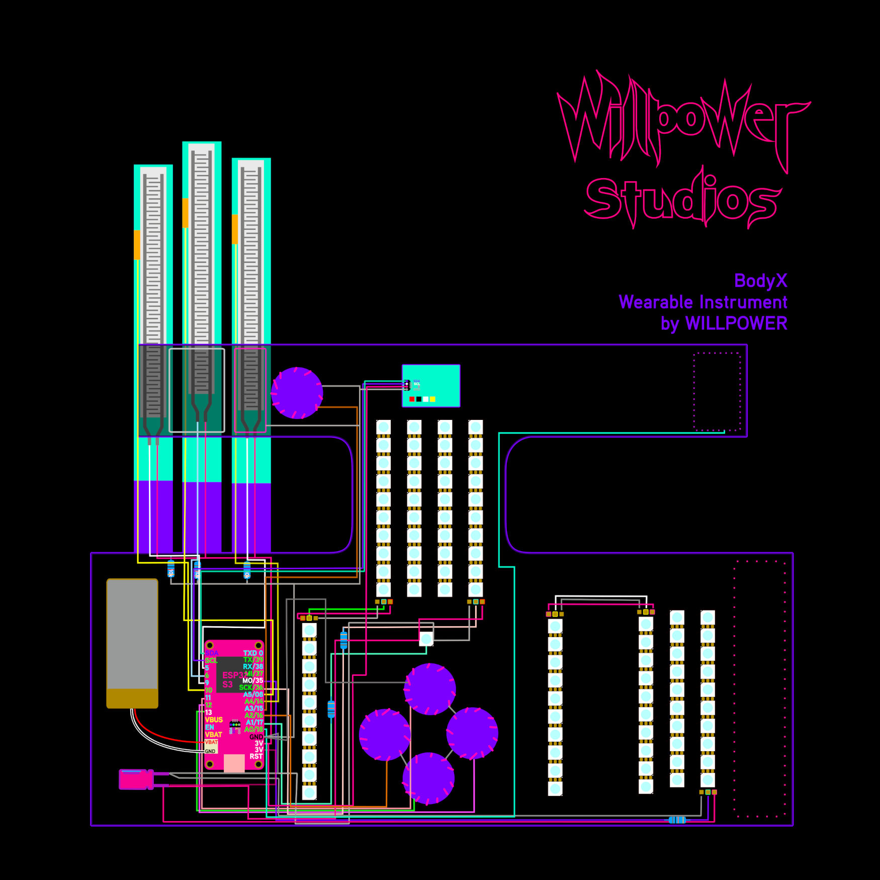 process, diy, how-to, wearable, instrument, music tech, controllers, etextiles, diy, breadboard, arduino, tech, technology, electronics