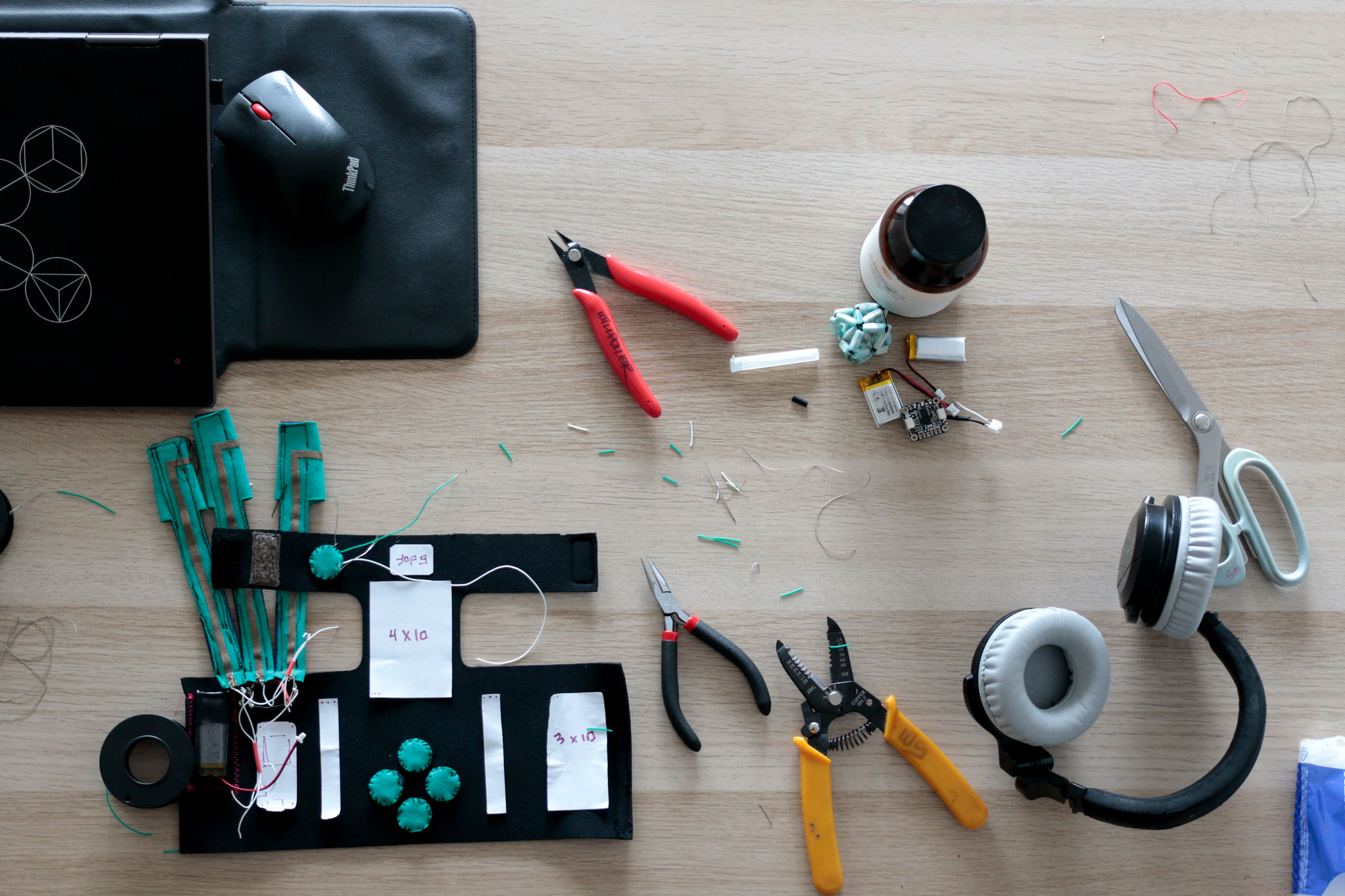 process, diy, how-to, wearable, instrument, music tech, controllers, etextiles, diy, breadboard, arduino, tech, technology, electronics