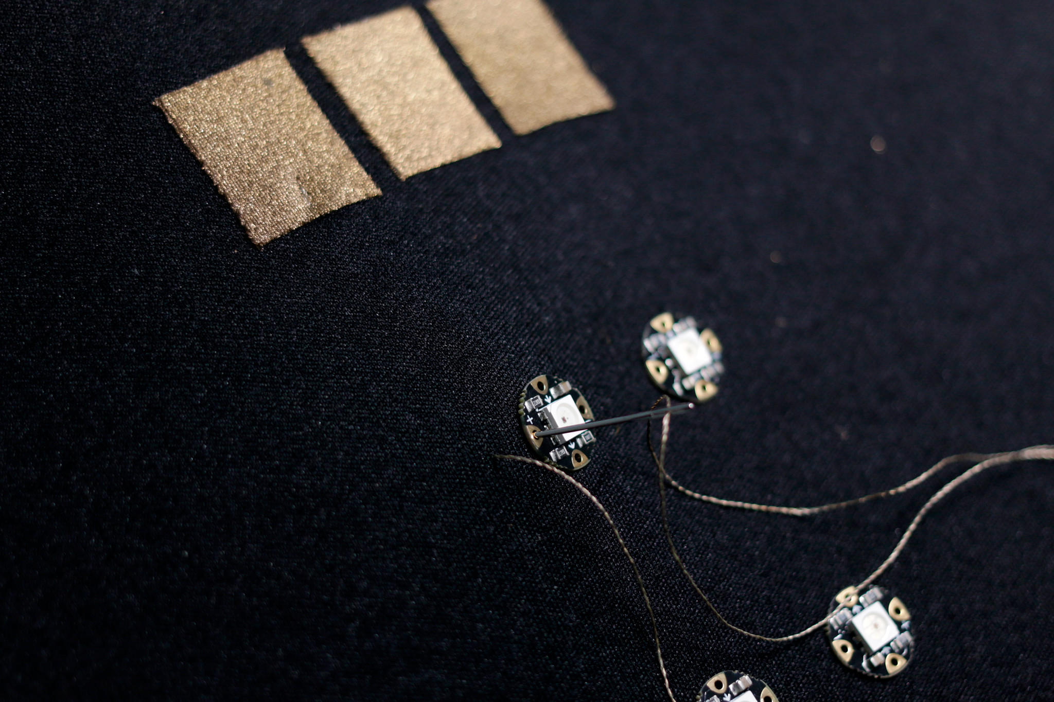 eTextile Audiovisual Pad by WILLPOWER STUDIOS Tech Lab Music Tech