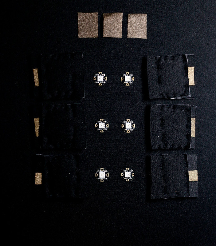 eTextile Audiovisual Pad by WILLPOWER STUDIOS Tech Lab Music Tech