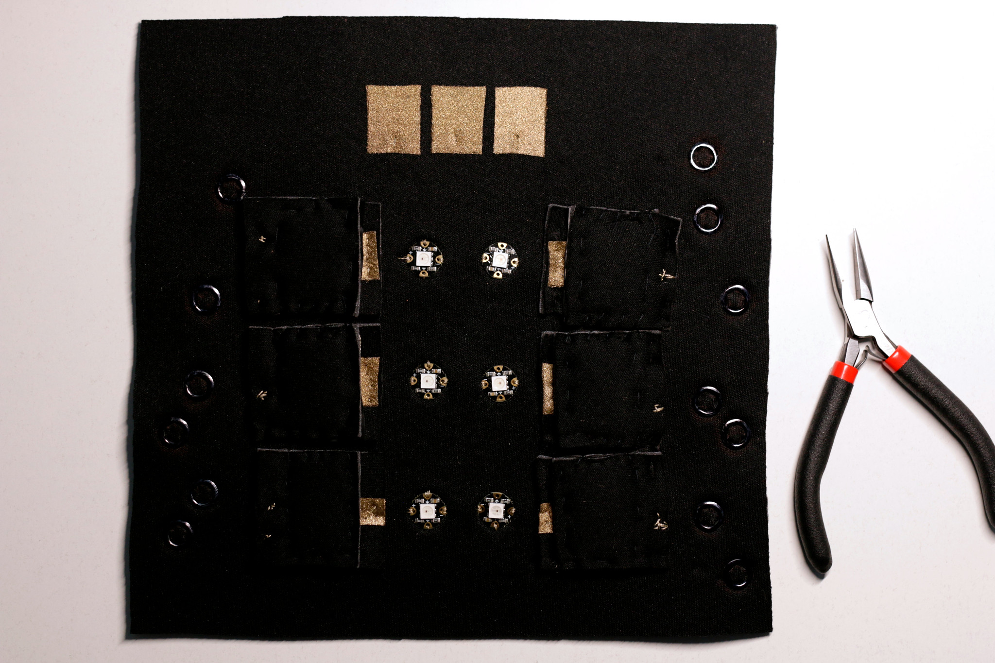 eTextile Audiovisual Pad by WILLPOWER STUDIOS Tech Lab Music Tech