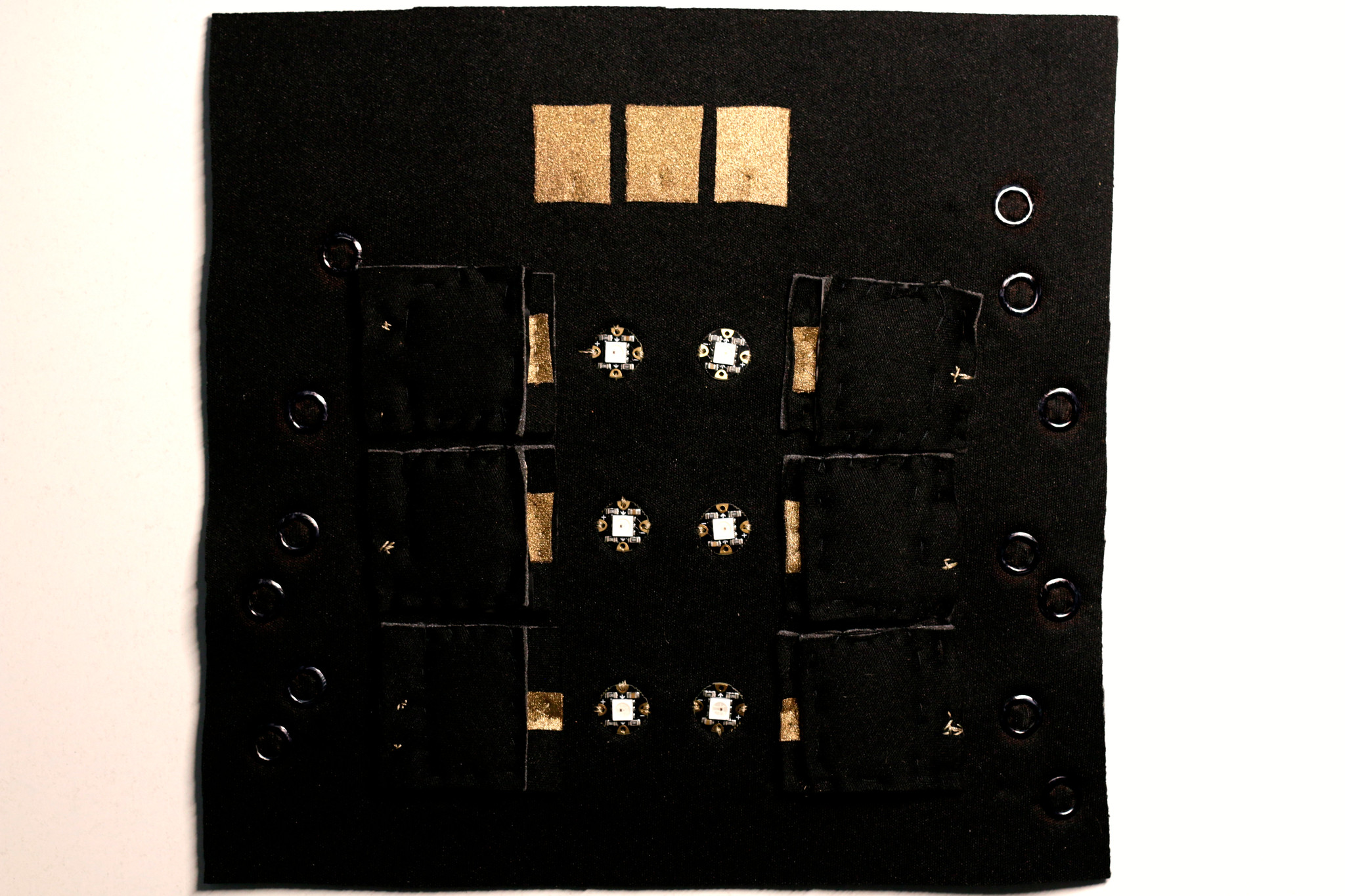 eTextile Audiovisual Pad by WILLPOWER STUDIOS Tech Lab Music Tech