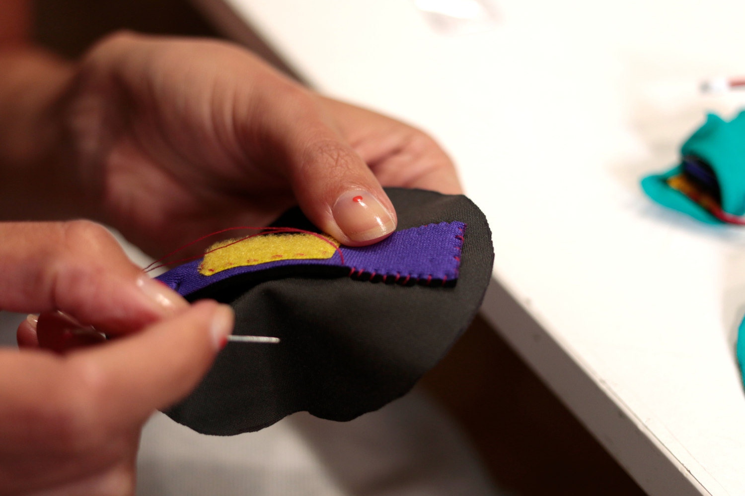 willpower studios Fluffies, fluffy burger, OSC, music tech instrument audiovisual arduino esp32  pressure sensor etextiles 