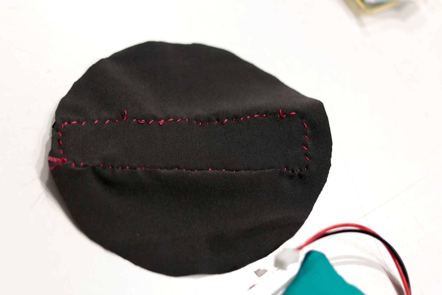 willpower studios Fluffies, fluffy burger, OSC, music tech instrument audiovisual arduino esp32  pressure sensor etextiles 