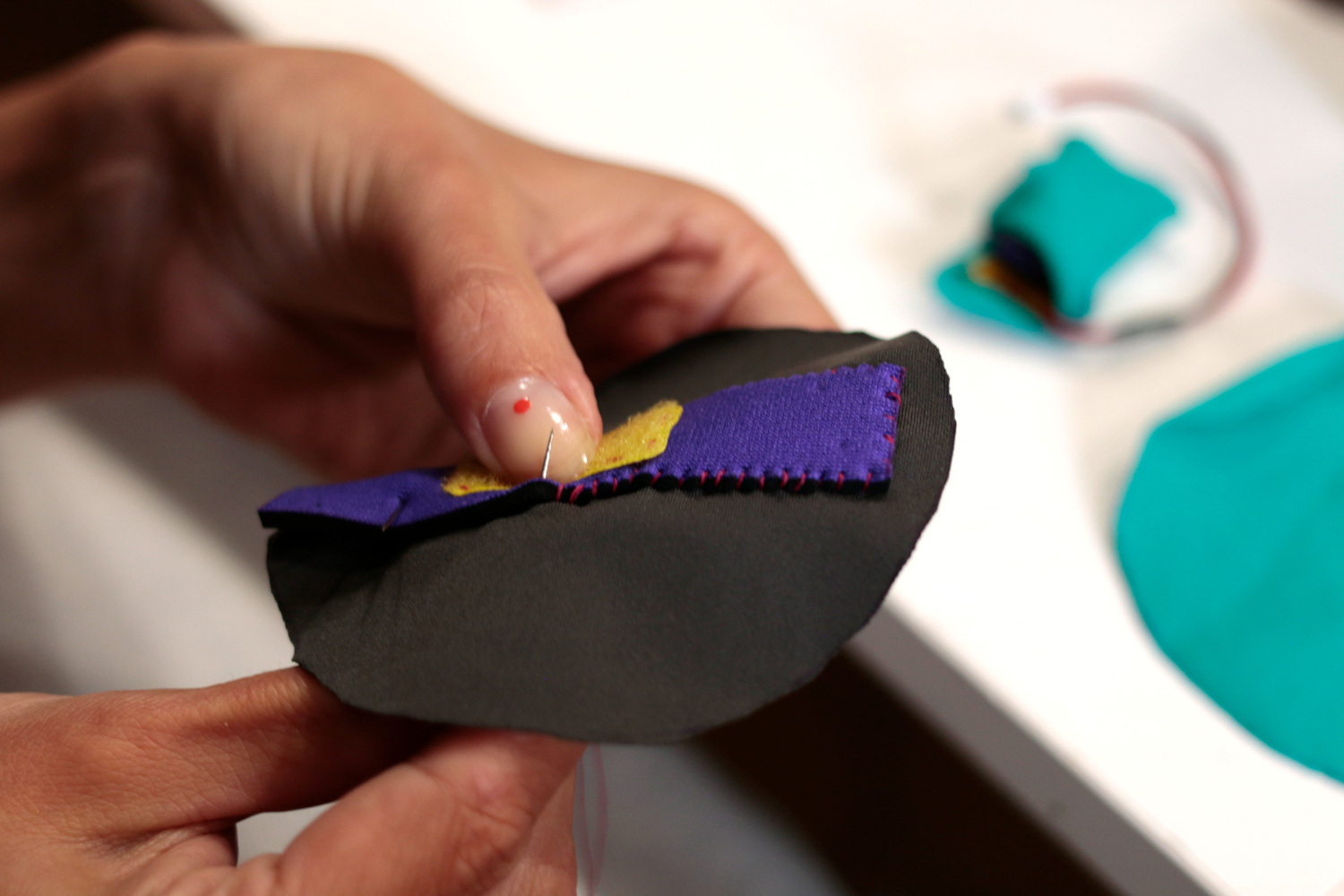 willpower studios Fluffies, fluffy burger, OSC, music tech instrument audiovisual arduino esp32  pressure sensor etextiles 