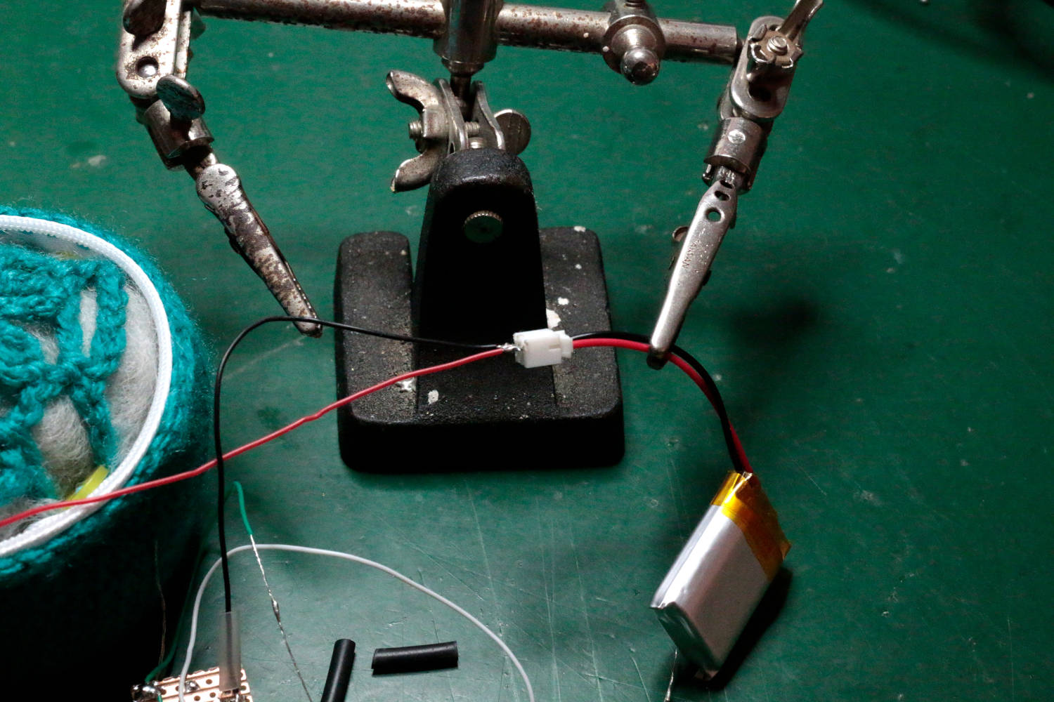 willpower studios Fluffies, fluffy burger, OSC, music tech instrument audiovisual arduino esp32  pressure sensor etextiles 