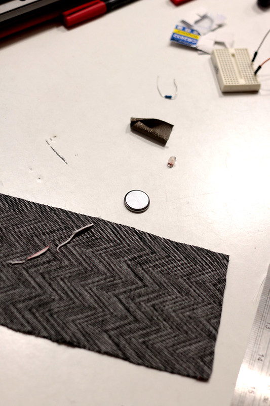breadboard, led, resistor, electronics, circuit
