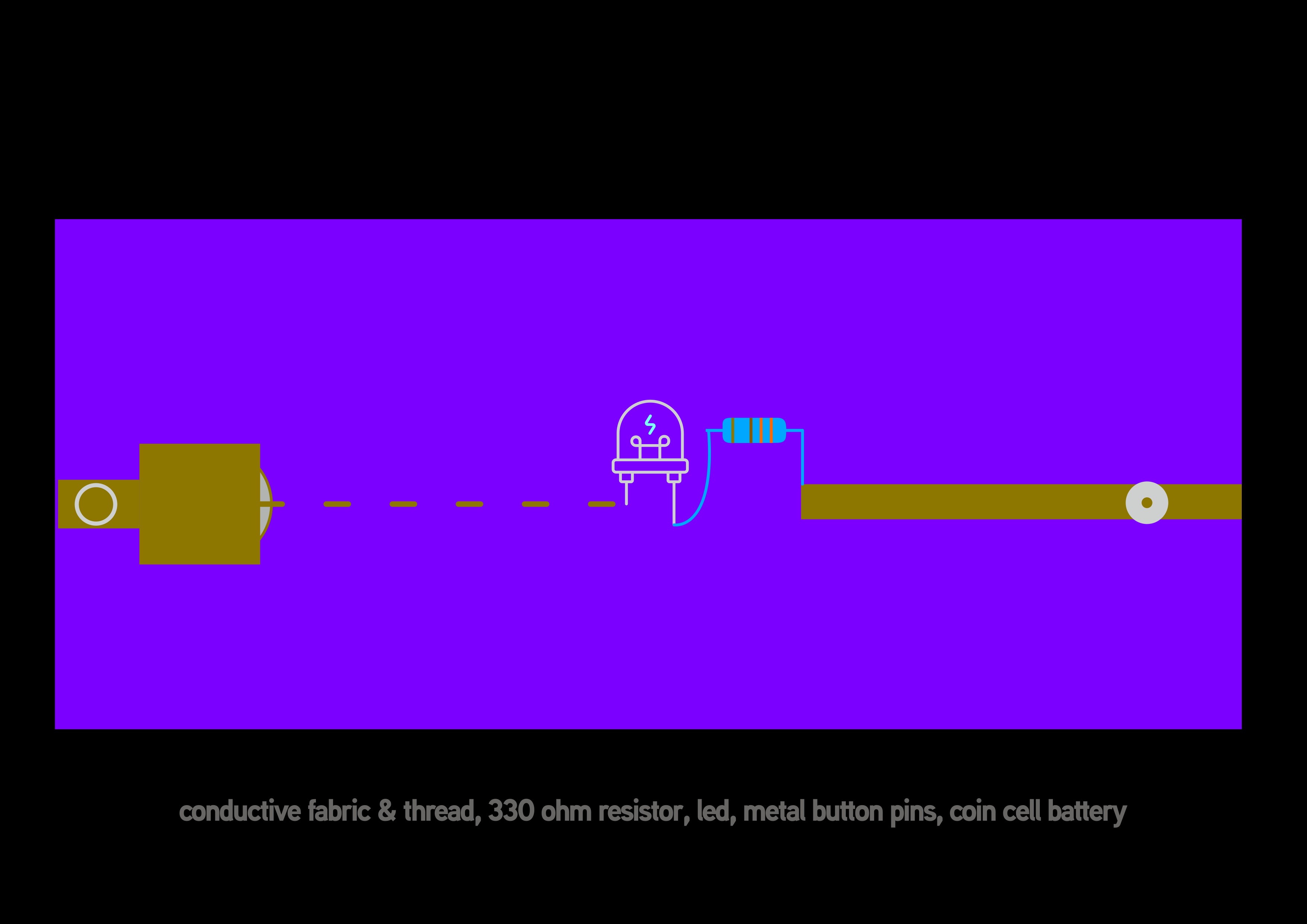 schematic, etextiles, fashion tech, electronics, circuit