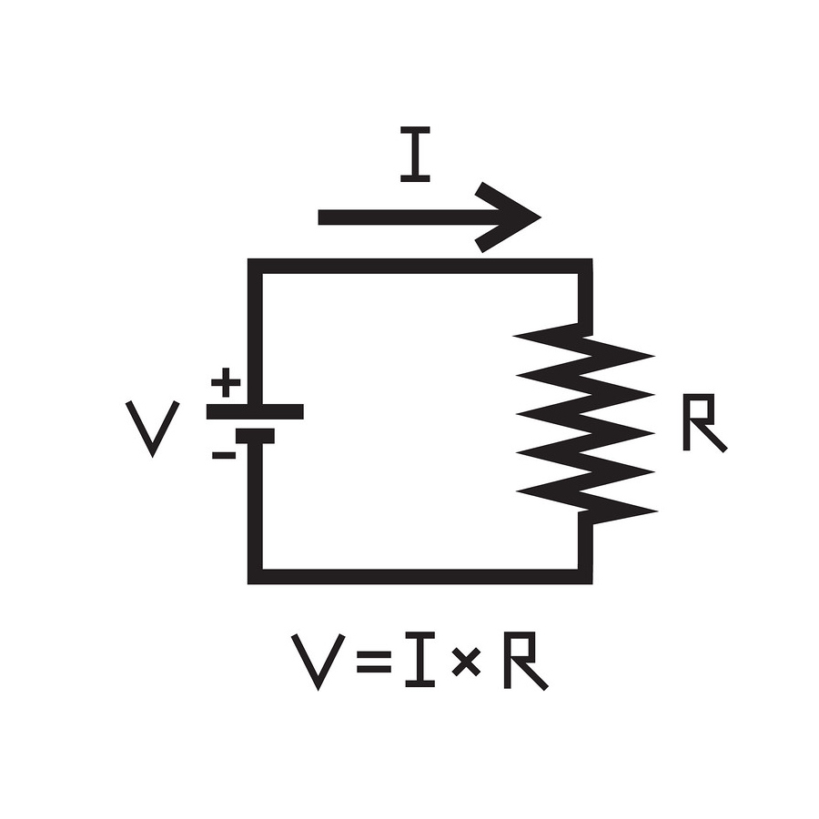 ohm's law, electricity, electronics, circuit