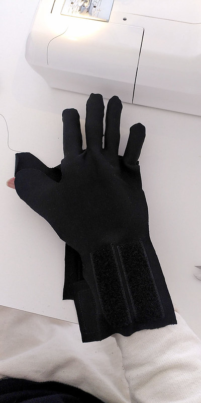 eTextile Laser Glove by WILLPOWER STUDIOS Tech Lab Wearable Tech