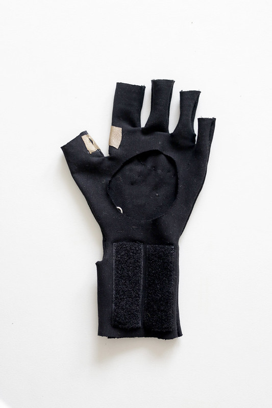 eTextile Laser Glove by WILLPOWER STUDIOS Tech Lab Wearable Tech