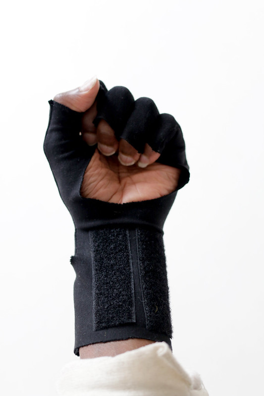 eTextile Laser Glove by WILLPOWER STUDIOS Tech Lab Wearable Tech