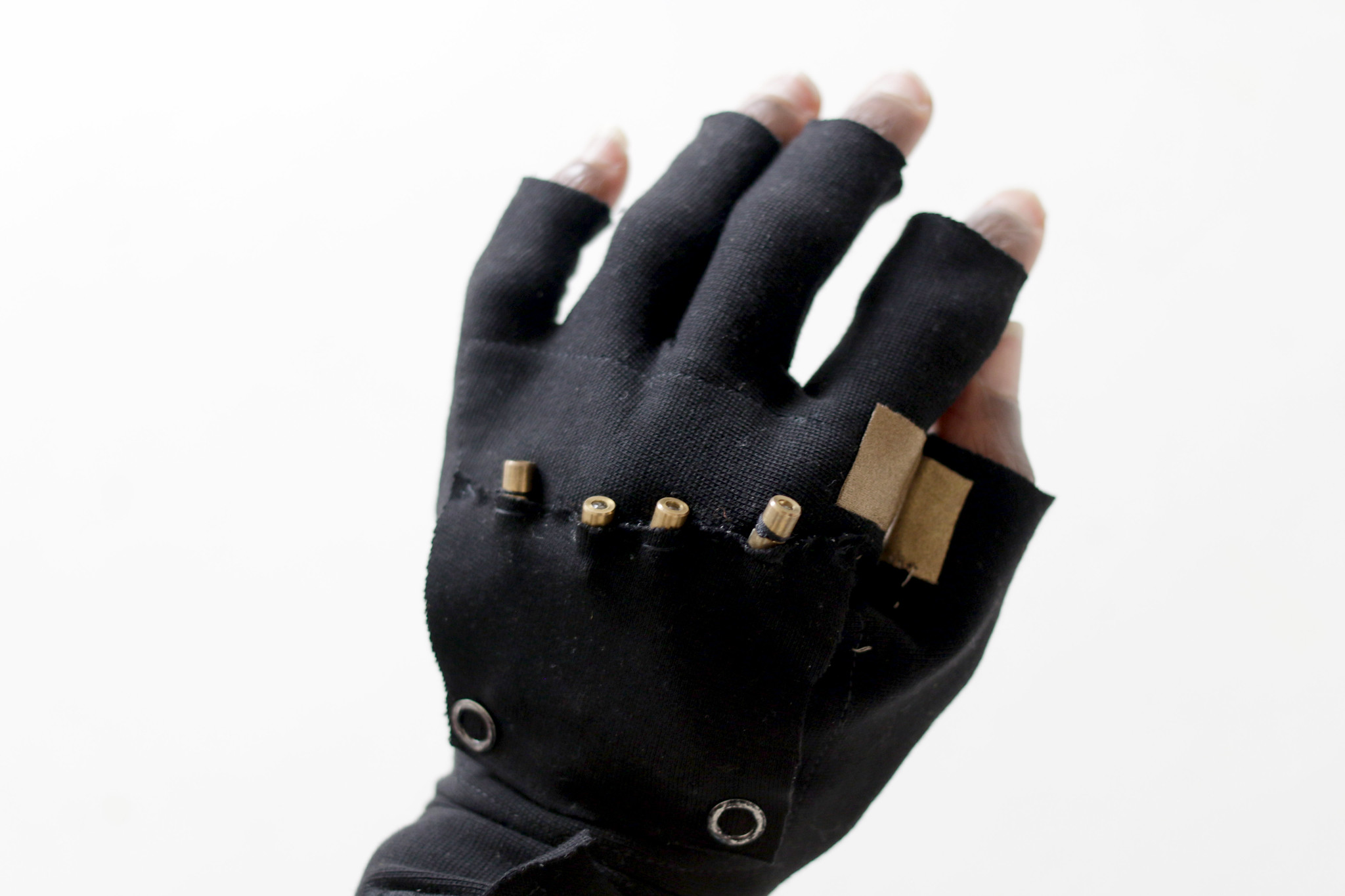 eTextile Laser Glove by WILLPOWER STUDIOS Tech Lab Wearable Tech