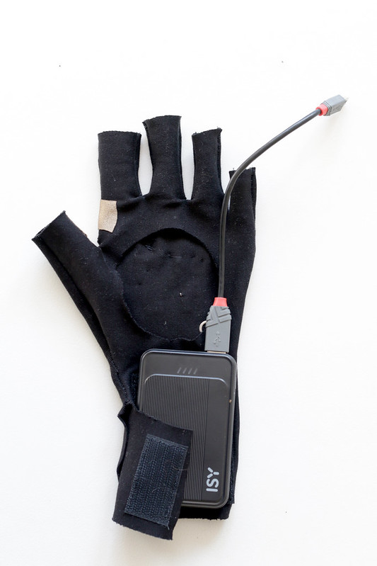 eTextile Laser Glove by WILLPOWER STUDIOS Tech Lab Wearable Tech