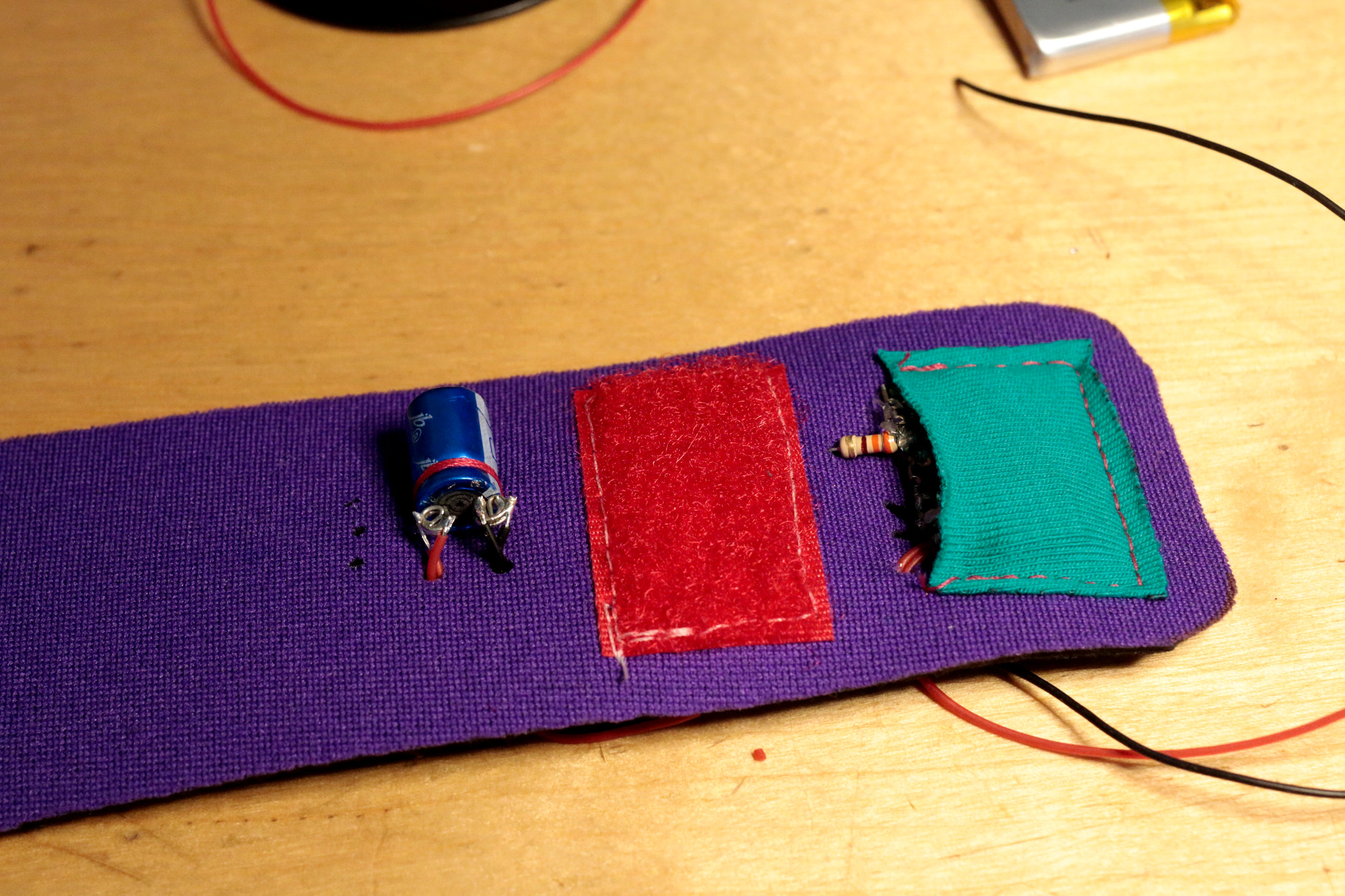willpower studios fashion bracelet wearable music tech arduino esp32 etextiles 