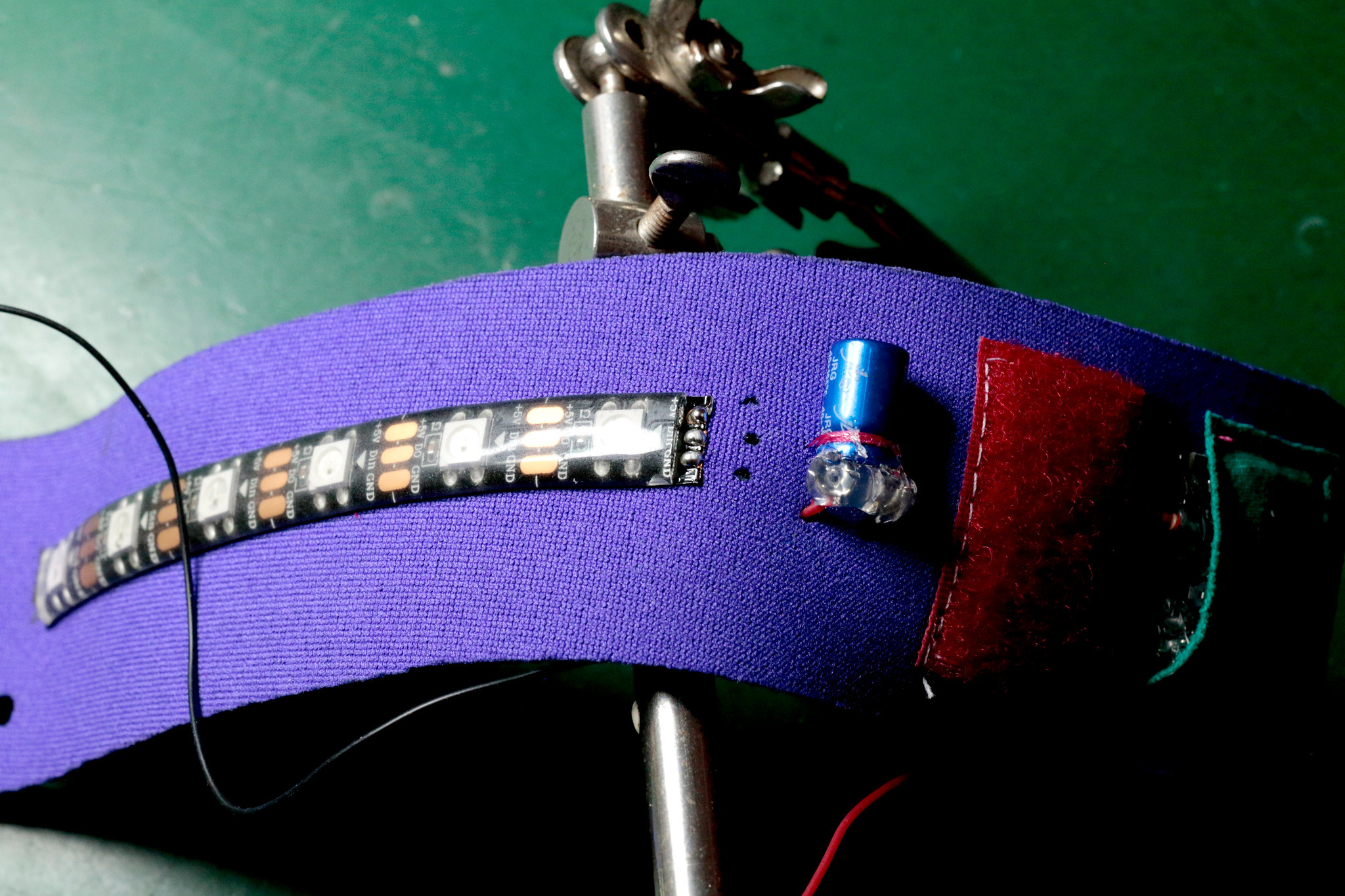 willpower studios fashion bracelet wearable music tech arduino esp32 etextiles 