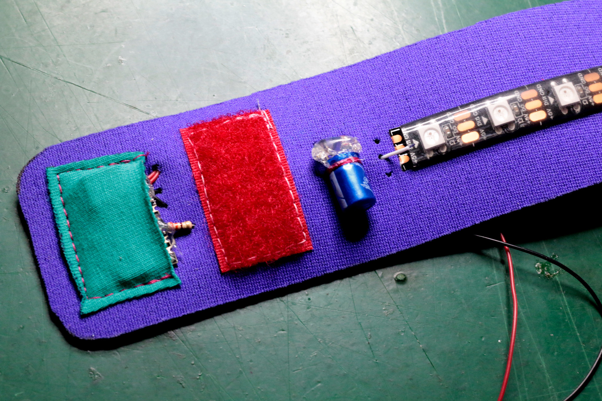 willpower studios fashion bracelet wearable music tech arduino esp32 etextiles 