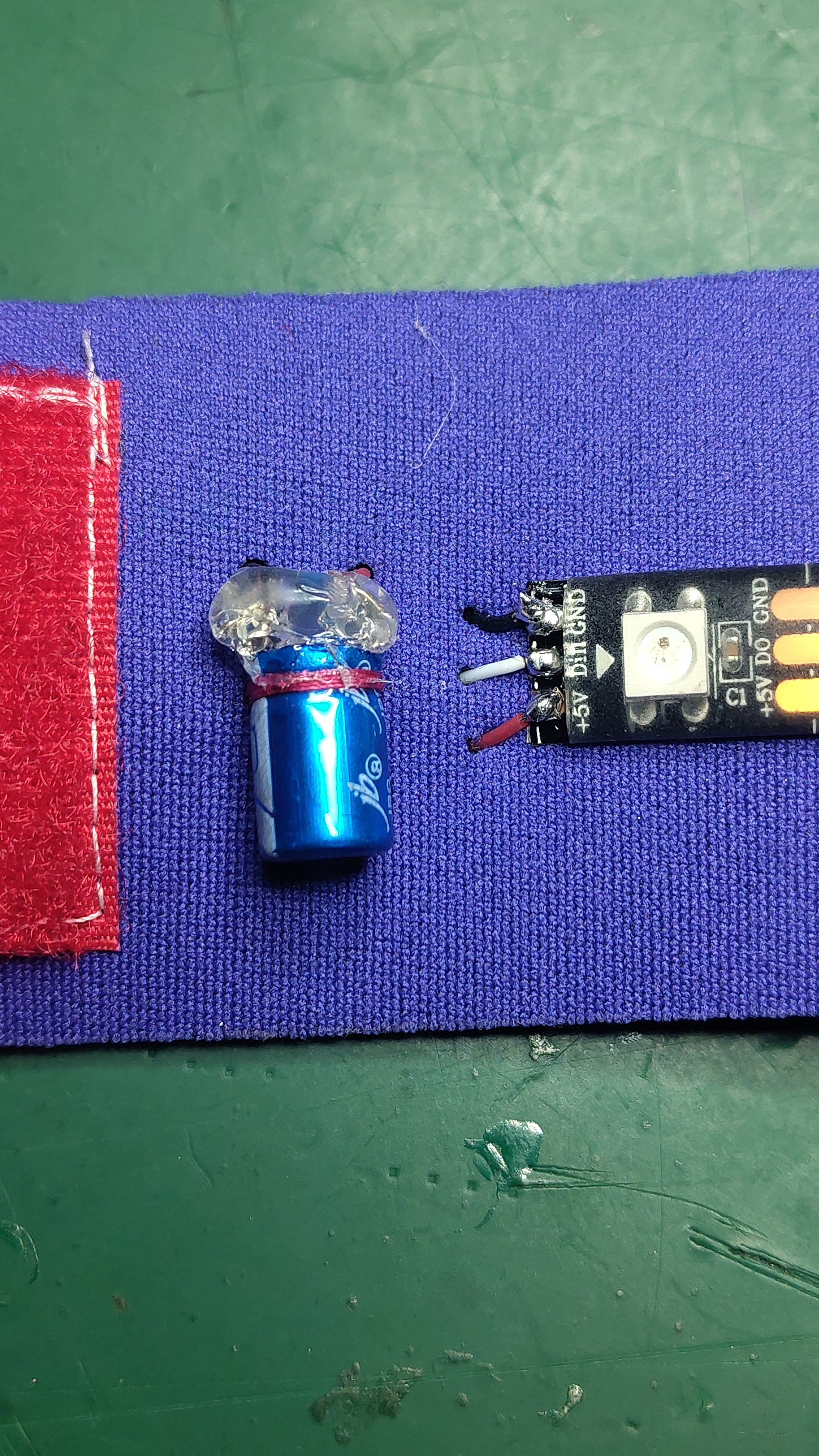willpower studios fashion bracelet wearable music tech arduino esp32 etextiles 
