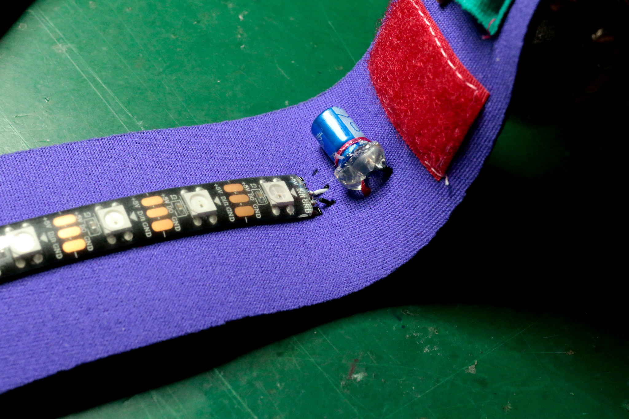 willpower studios fashion bracelet wearable music tech arduino esp32 etextiles 