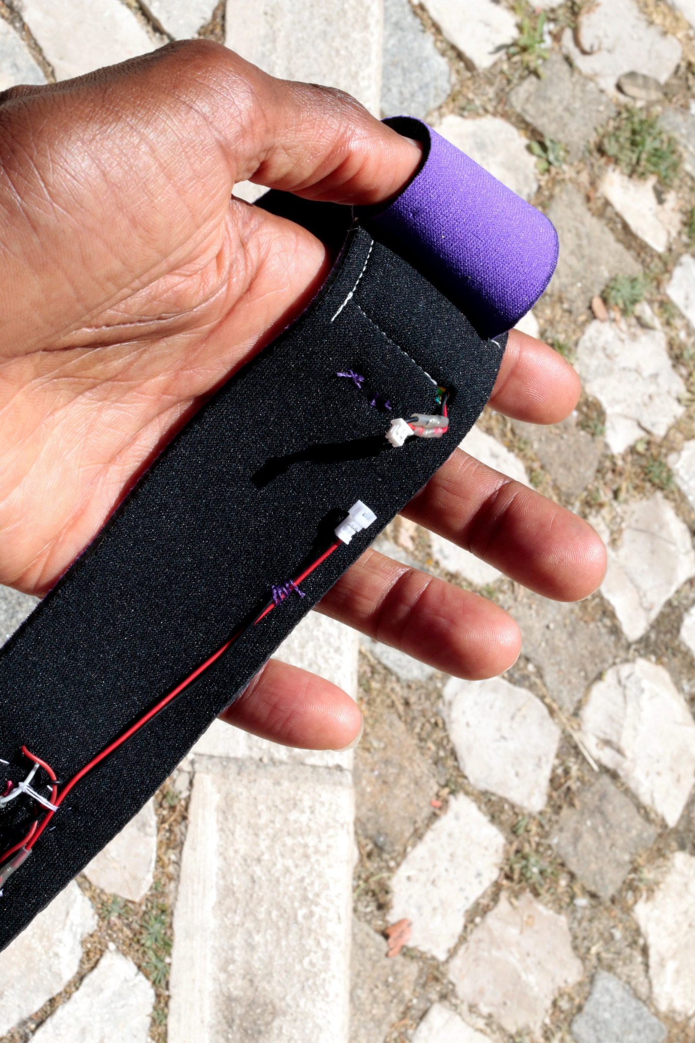 willpower studios fashion bracelet wearable music tech arduino esp32 etextiles 