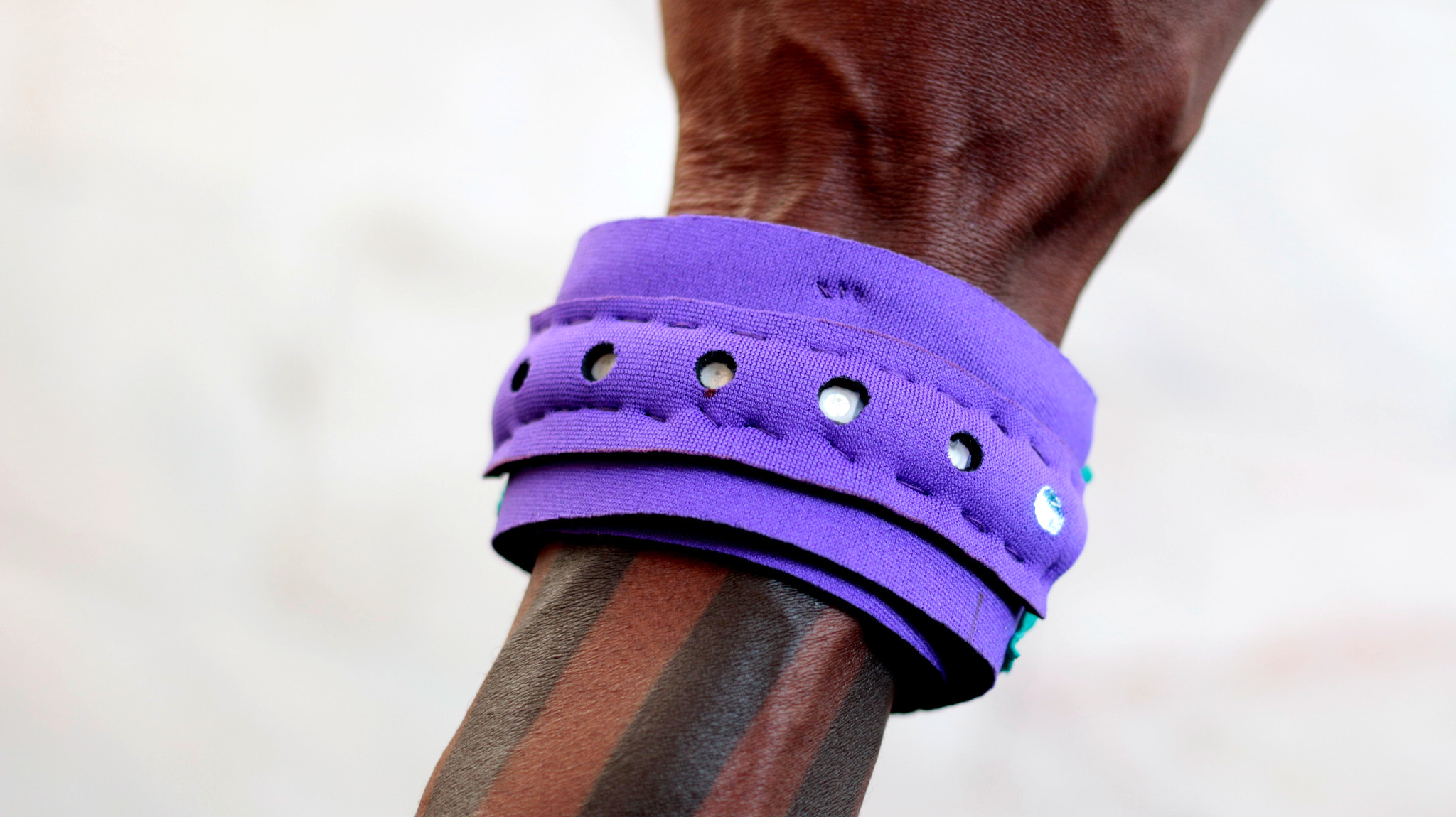 willpower studios fashion bracelet wearable music tech arduino esp32 etextiles 