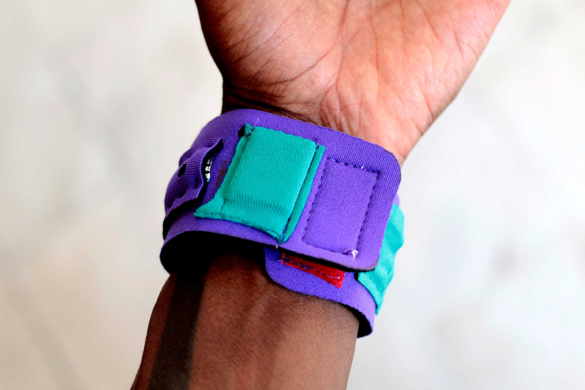 willpower studios fashion bracelet wearable music tech arduino esp32 etextiles 
