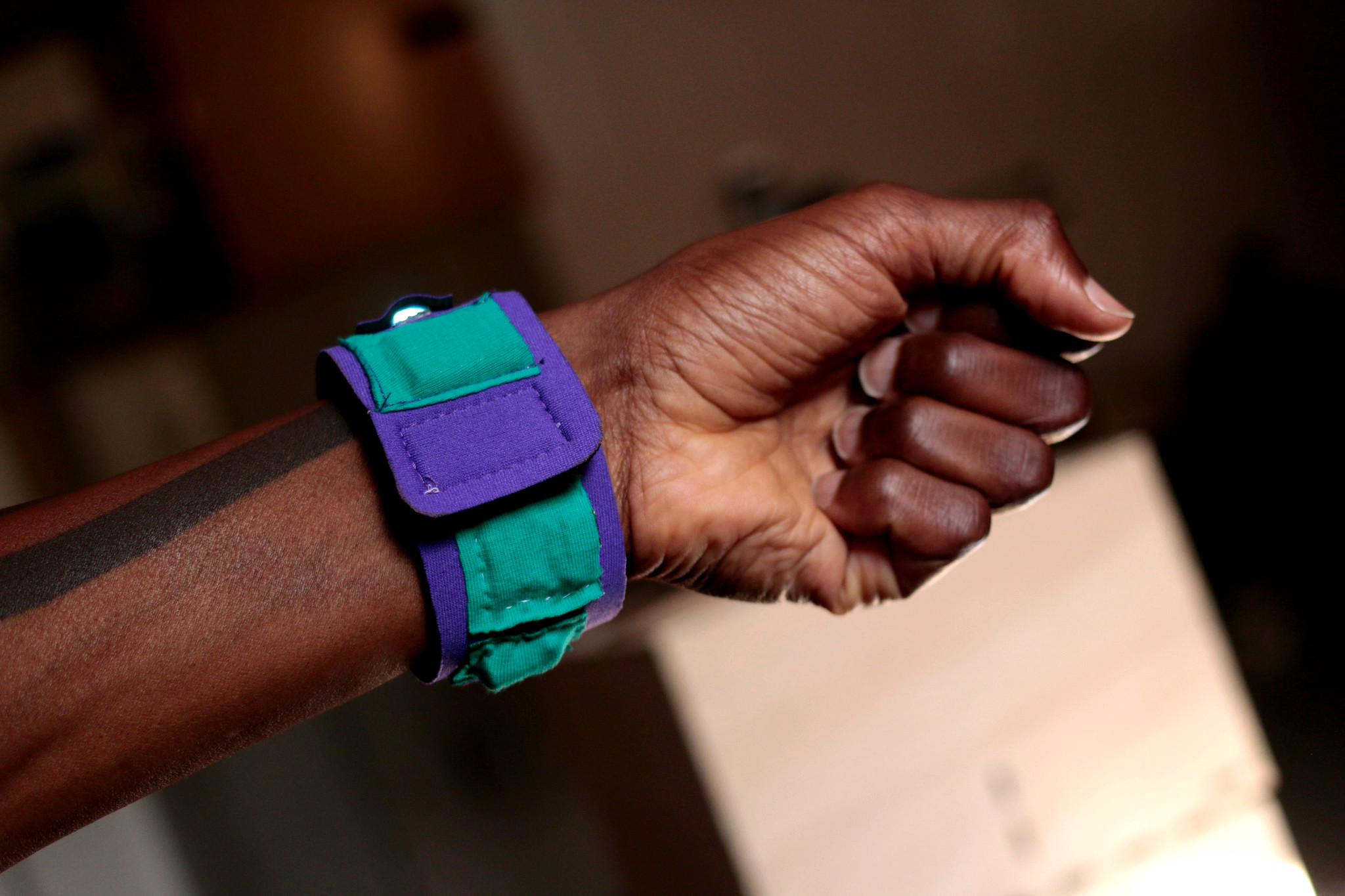 willpower studios fashion bracelet wearable music tech arduino esp32 etextiles 