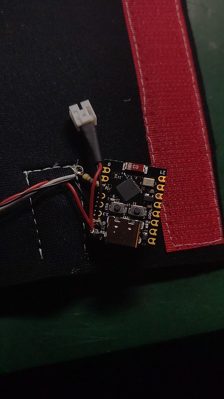 willpower studios fashion bracelet wearable music tech arduino esp32 etextiles 