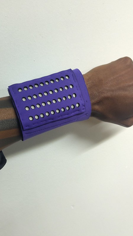 willpower studios fashion bracelet wearable music tech arduino esp32 etextiles 