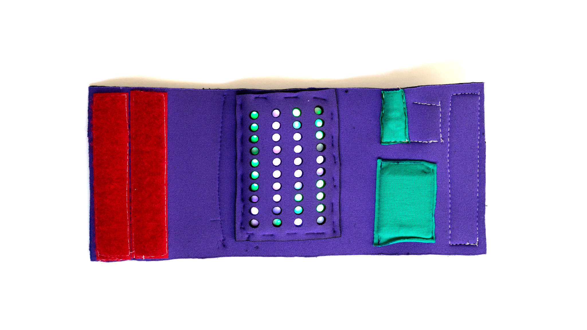 willpower studios fashion bracelet wearable music tech arduino esp32 etextiles 