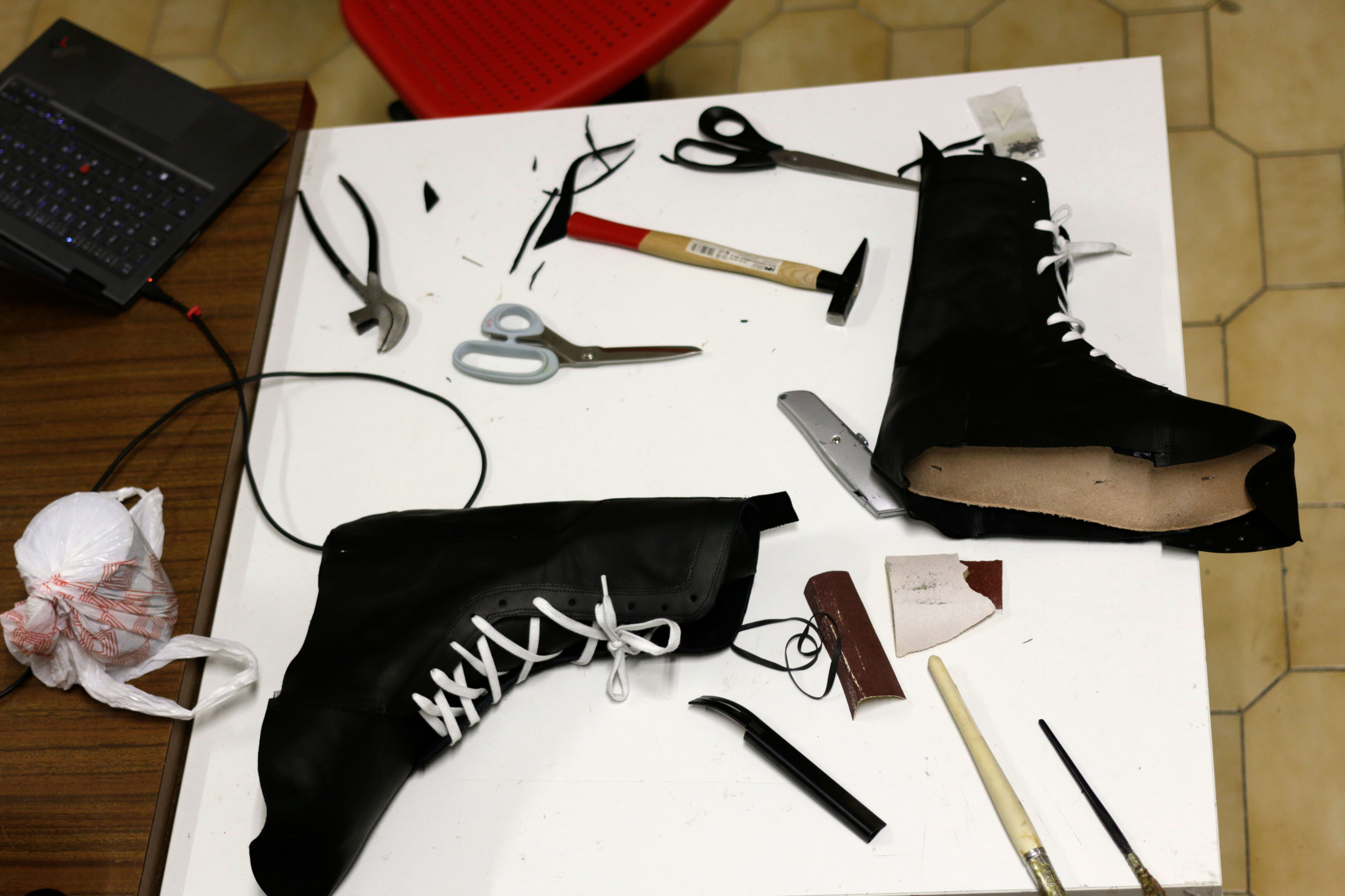 diy, shoes, kicks, sneakers, boots, fashion, style, sneaker boot, craftsmanship, made by hand, leds, willpower, studios