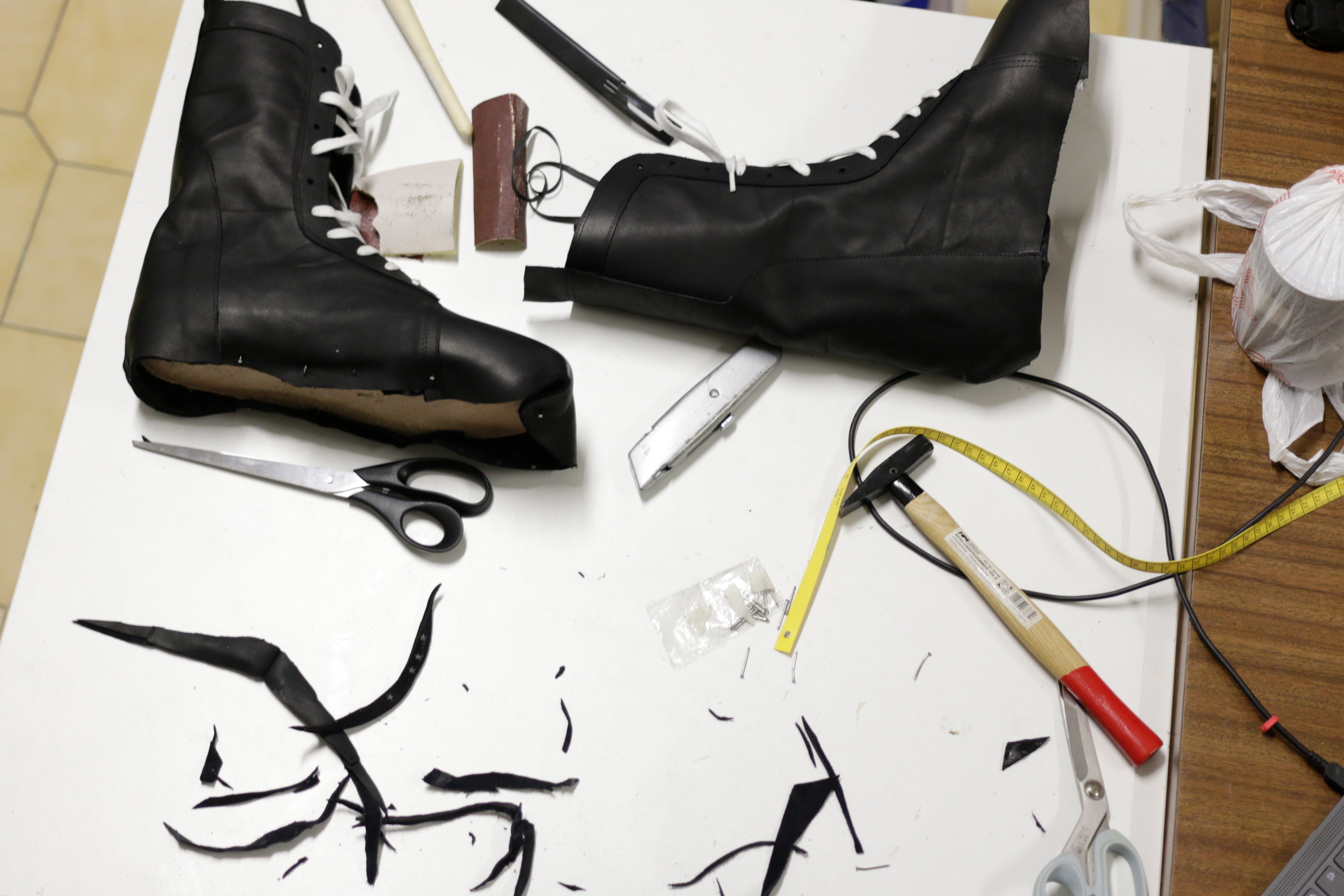 diy, shoes, kicks, sneakers, boots, fashion, style, sneaker boot, craftsmanship, made by hand, leds, willpower, studios